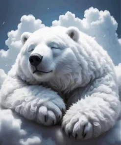 Sleeping Bear Diamond Painting