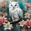 Snowy Owl Art Diamond Painting