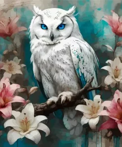 Snowy Owl Art Diamond Painting