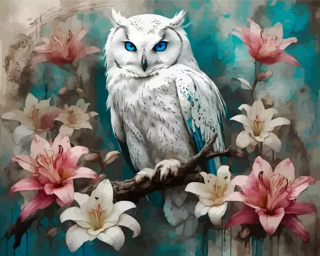 Snowy Owl Art Diamond Painting Snowy Owl Art Diamond Painting