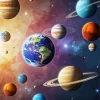 Solar System Art Diamond Painting