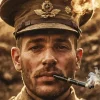 Soldier with a Pipe Diamond Painting