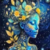 Space Girl Diamond Painting