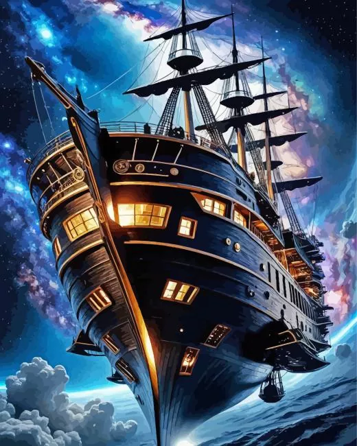 Space Ship Diamond Painting Space Ship Diamond Painting