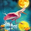 Spoonbill Art Diamond Painting