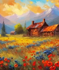 Spring Landscape Diamond Painting