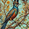 Steampunk Bird Diamond Painting