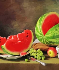 Still Life Watermelon Diamond Painting