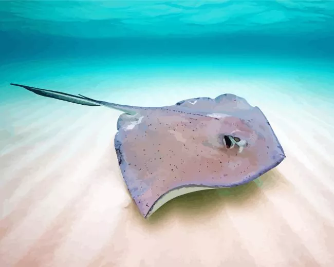 Stingray Art Diamond Painting Stingray Art Diamond Painting