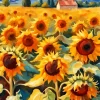 Sunflowers Field Diamond Painting