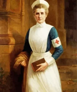Vintage Nurse Art Diamond Painting
