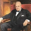 Winston Churchill Diamond Painting