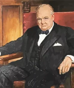 Winston Churchill Diamond Painting