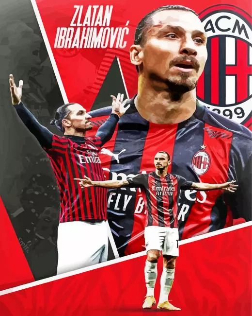 Zlatan Ibrahimovic Diamond Painting Zlatan Ibrahimovic Diamond Painting