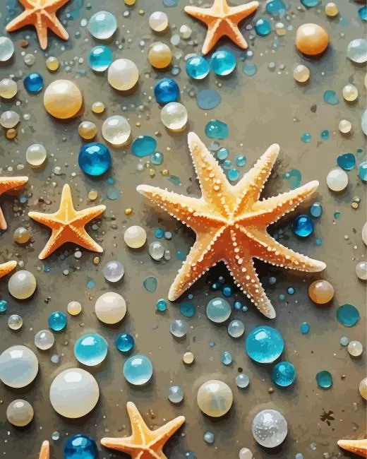 Aesthetic Starfish Diamond Painting Aesthetic Starfish Diamond Painting