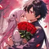 Anime Couple Diamond Painting