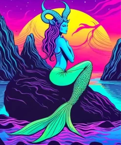Capricorn Woman Diamond Painting