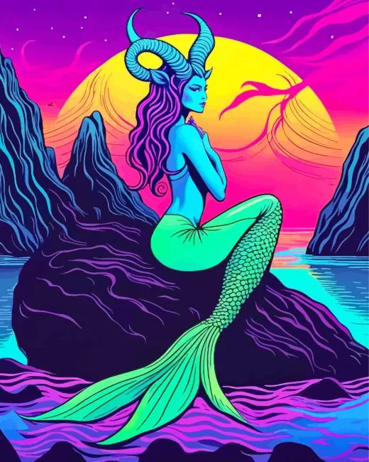 Capricorn Woman Diamond Painting Capricorn Woman Diamond Painting