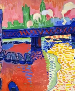 Charing Cross Bridge Diamond Painting