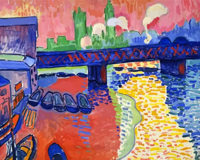 Charing Cross Bridge Diamond Painting Charing Cross Bridge Diamond Painting