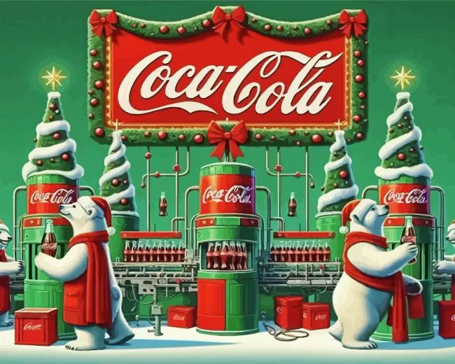 Christmas Coca Cola Diamond Painting Christmas Coca Cola Diamond Painting