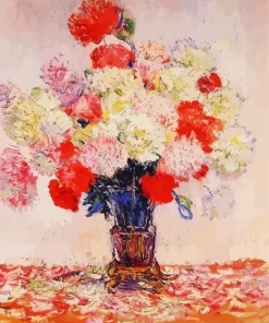Claude Money Peonies Diamond Painting