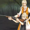 Cloud Strife and His Mother Diamond Painting