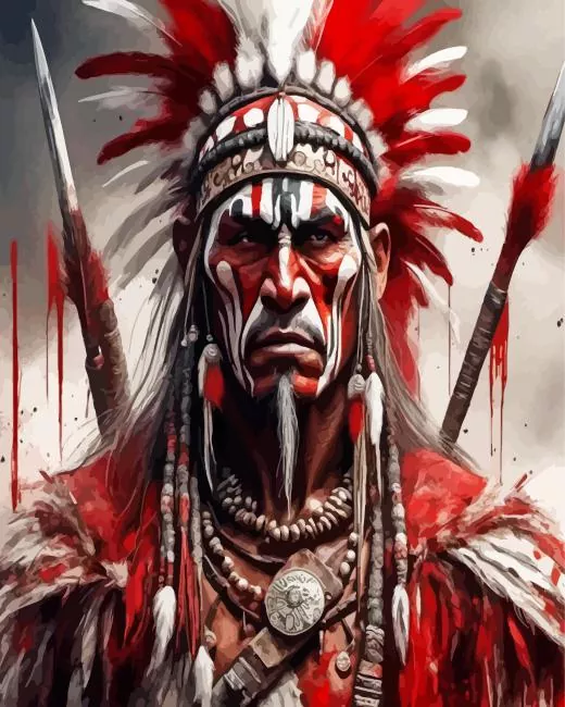 Comanche Man Diamond Painting Comanche Man Diamond Painting