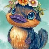 Cute platypus Diamond Painting