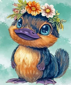Cute platypus Diamond Painting