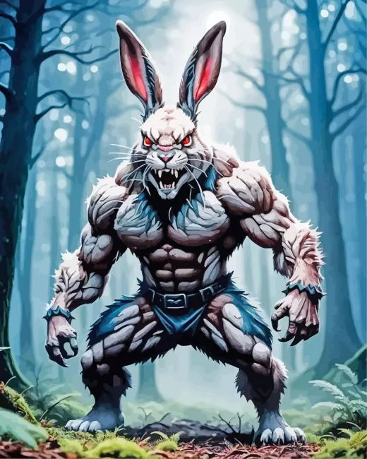Giant Angry Rabbit Diamond Painting Giant Angry Rabbit Diamond Painting