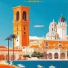 Spain Valencia Poster Diamond Painting