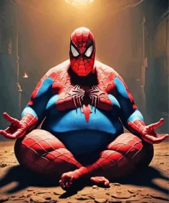 Super Fat Spiderman Diamond Painting