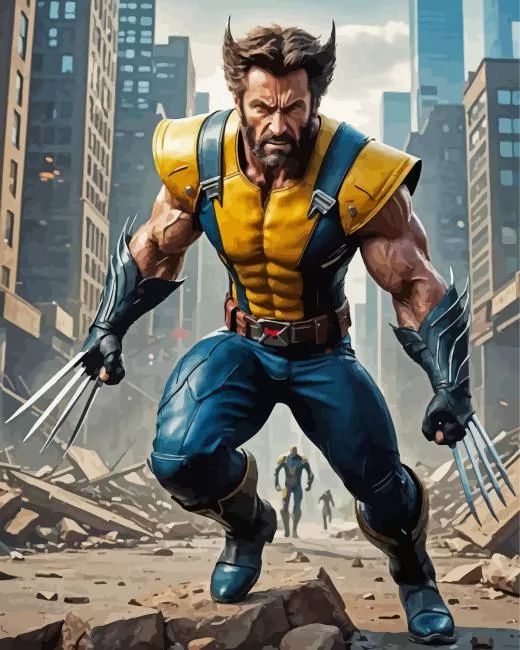 Superhero Wolverine Diamond Painting Superhero Wolverine Diamond Painting