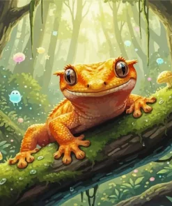 Sweet Gecko Diamond Painting