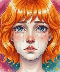 Teary Eyes Diamond Painting
