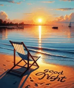 Tropical Sunset Diamond Painting