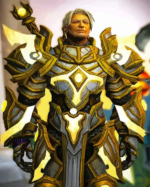 Turalyon World of Warcraft Diamond Painting Turalyon World of Warcraft Diamond Painting
