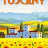 Tuscany Italy Poster Diamond Painting