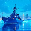 US Navy Ship Diamond Painting