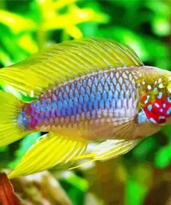 Umbrella cichlid Diamond Painting