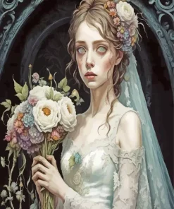 Unhappy Bride Diamond Painting
