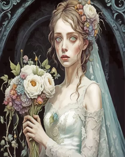Unhappy Bride Diamond Painting Unhappy Bride Diamond Painting