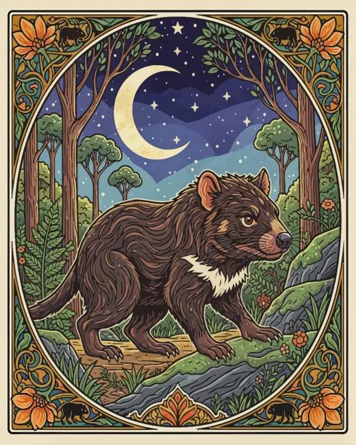 Vintage Tasmanian Devil Diamond Painting Vintage Tasmanian Devil Diamond Painting