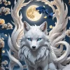 White Tailed Fox Diamond Painting