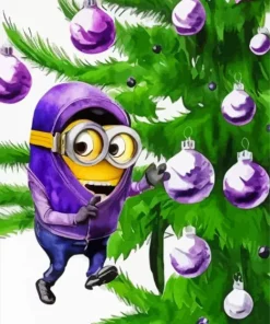 Christmas Minion Diamond Painting