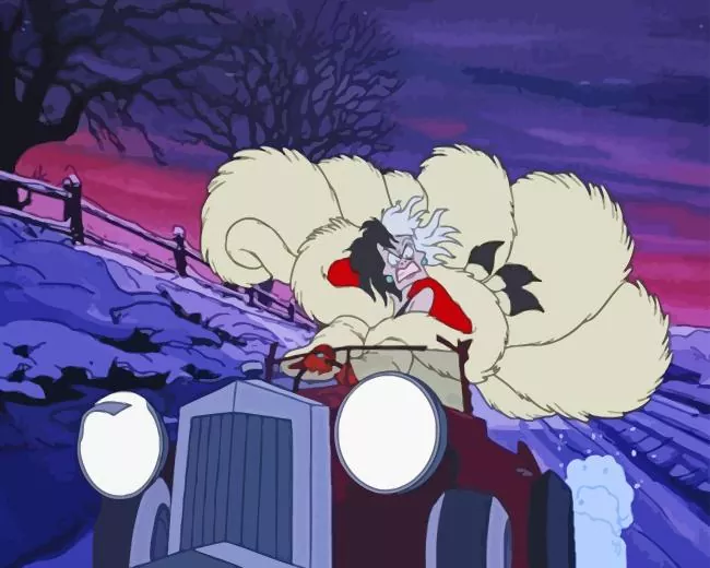 Cruella de Vil Diamond Painting Cruella de Vil Diamond Painting