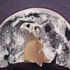 Cubone Looking Up Diamond Painting
