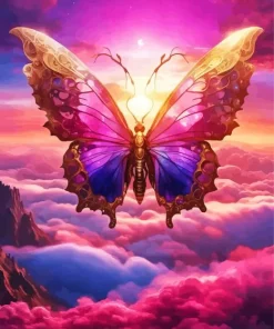 Magic Butterfly Diamond Painting