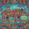 Mandala Tapir Diamond Painting